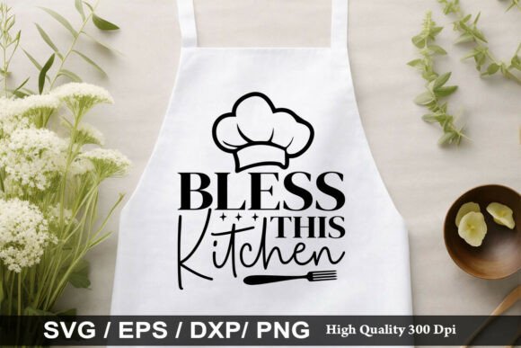 Bless This Kitchen SVG: Your Go-To for Cozy, Custom Decor