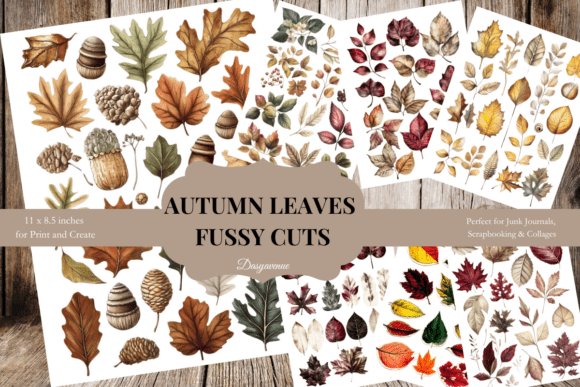 Capture Autumn's Palette with Fussy Cut Artistry