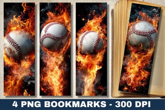 Game Day Creativity: Baseball Printable Bookmarks Sublimation