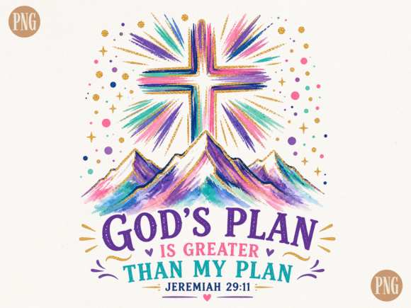 God’s Plan Is Greater Than My Plan: A Design Asset for Faith-Based Projects