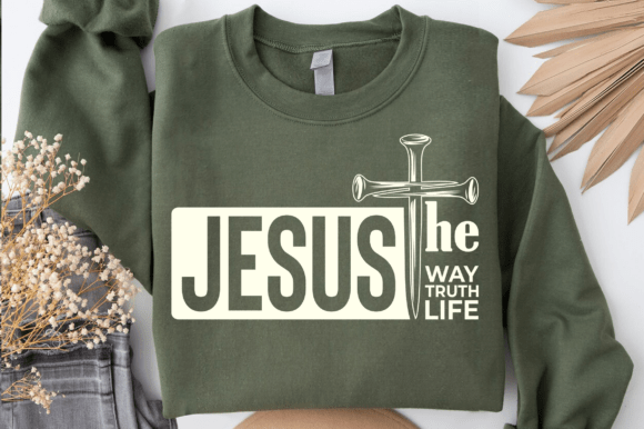 Jesus the Way the Truth the Life SVG PNG: A Design Asset for Meaningful Projects