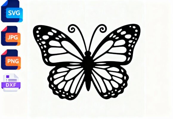 Monarch Butterfly SVG Cut File Black: A Designer's Guide