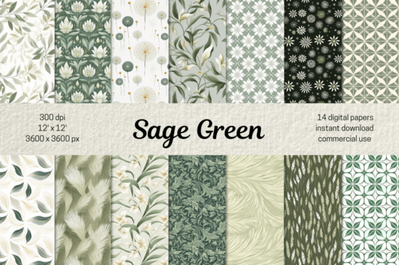Sage Green Minimalist Botanical Papers: A Designer's Guide