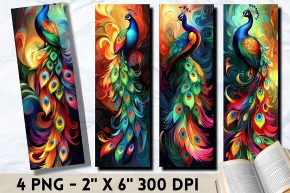 The Allure of Peacock Feathers: A Bookmark for Every Purpose